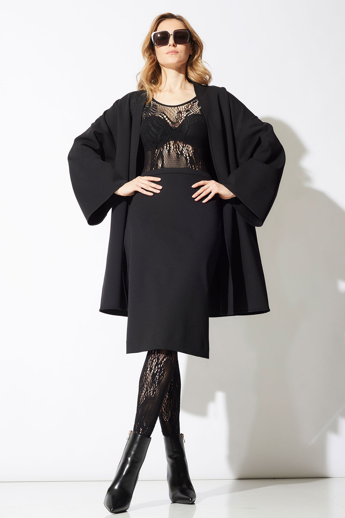 Natori Techno Crepe Pencil Skirt