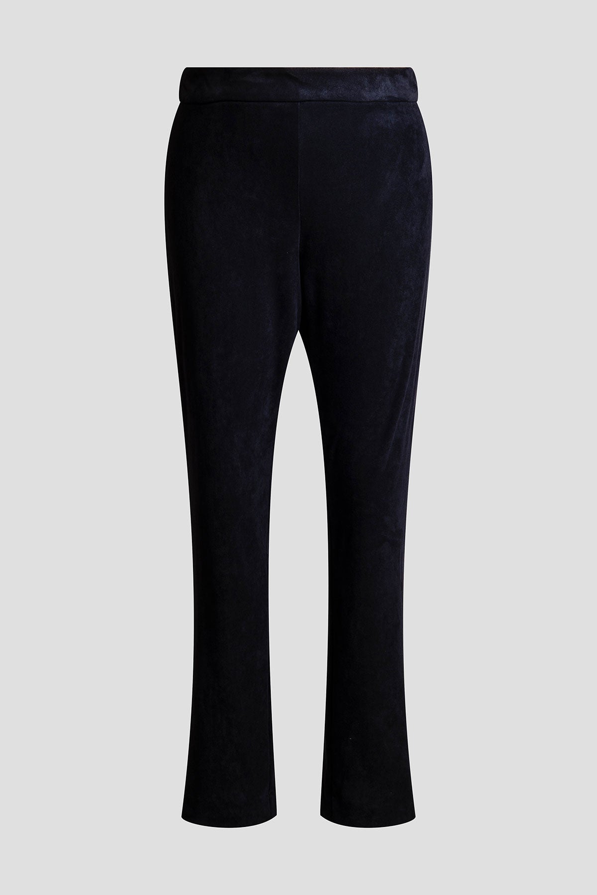 Natori Vegan Luxe Suede Side Zip Ankle Pants