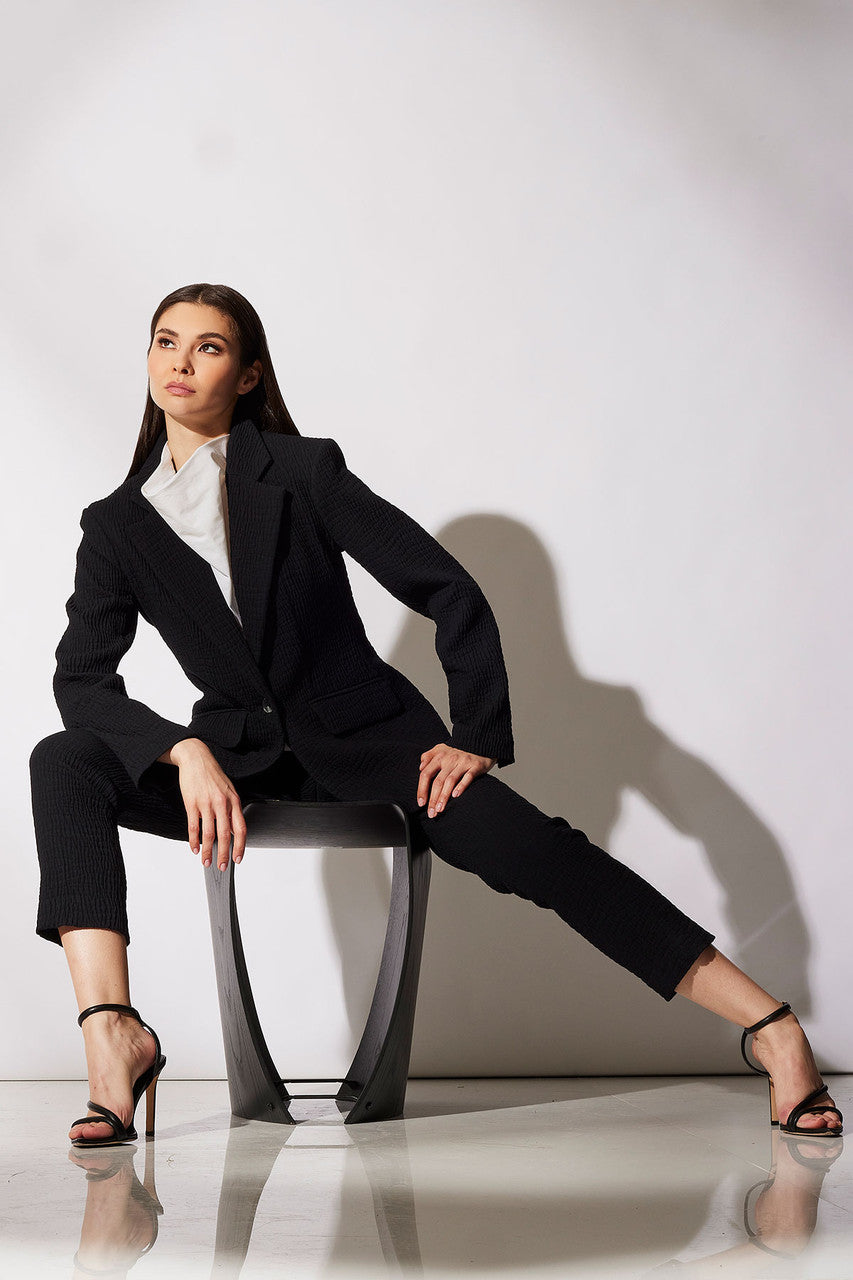 Natori Compact Knit Side Zip Ankle Pants