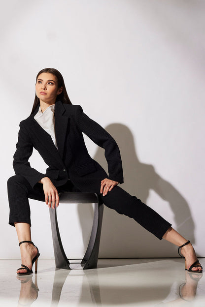 Natori Compact Knit Side Zip Ankle Pants