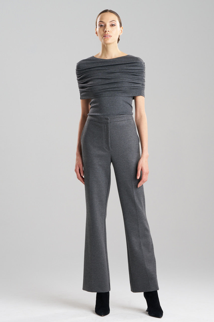 Natori Buy Double Jersey Trousers in Charcoal Online