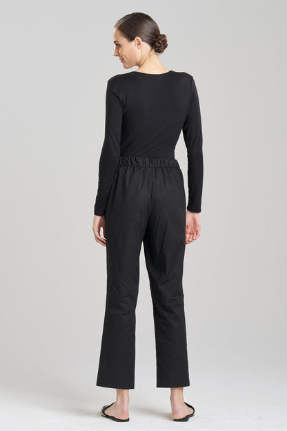 Natori Buy Dragon Techno Poplin Unisex Pants in Black Online