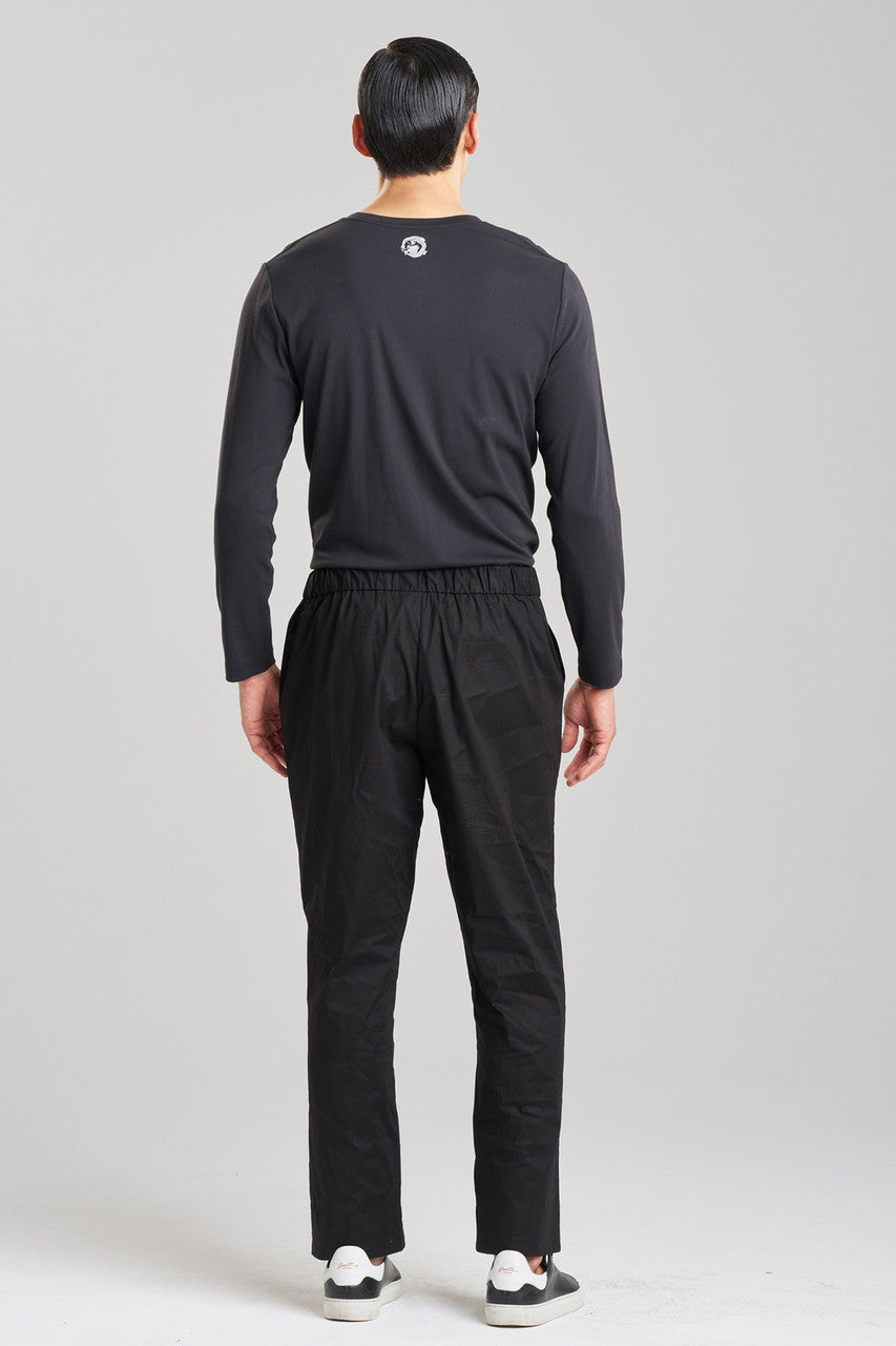 Natori Buy Dragon Techno Poplin Unisex Pants in Black Online