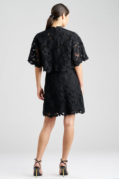 Natori Peony Floral Lace Bolero