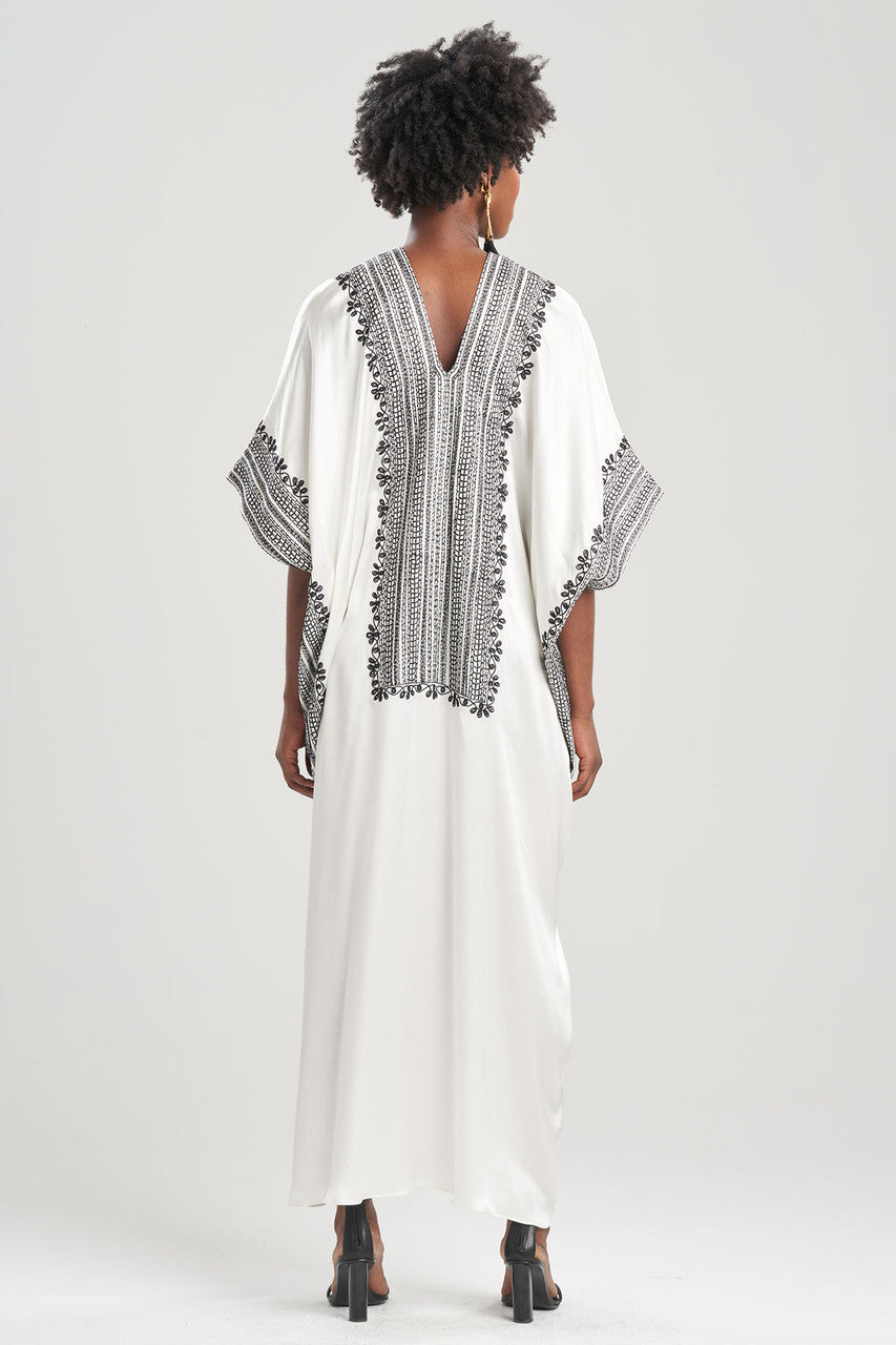 Natori Buy Couture Zehra Caftan in Warm White Online