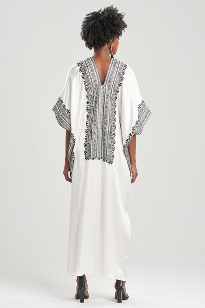 Natori Buy Couture Zehra Caftan in Warm White Online
