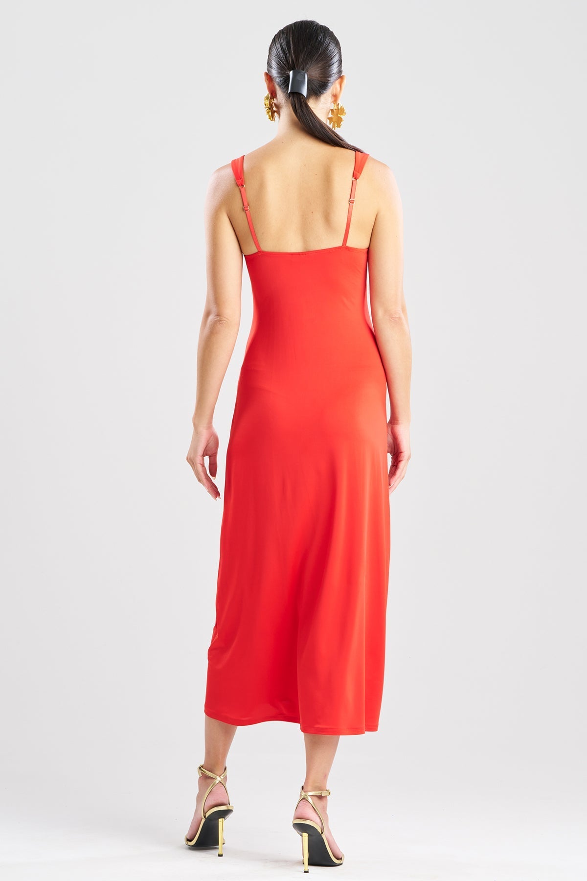 Natori Solid Jersey Maxi Dress