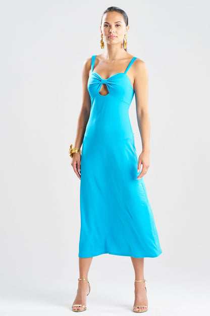Natori Solid Jersey Maxi Dress