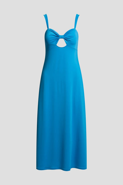 Natori Solid Jersey Maxi Dress