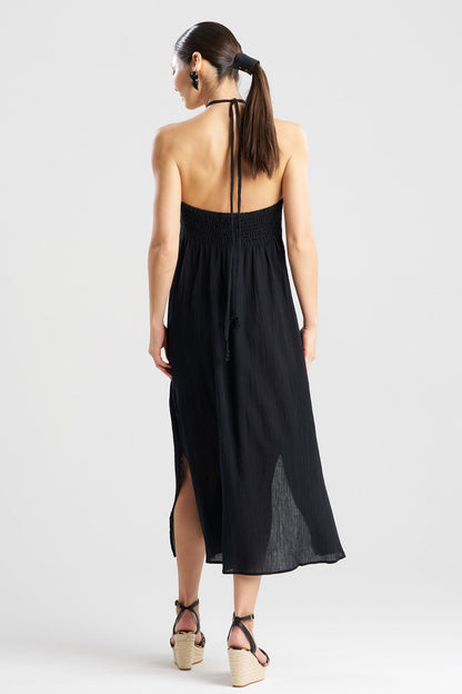 Natori Buy Cotton Gauze Halter Dress online