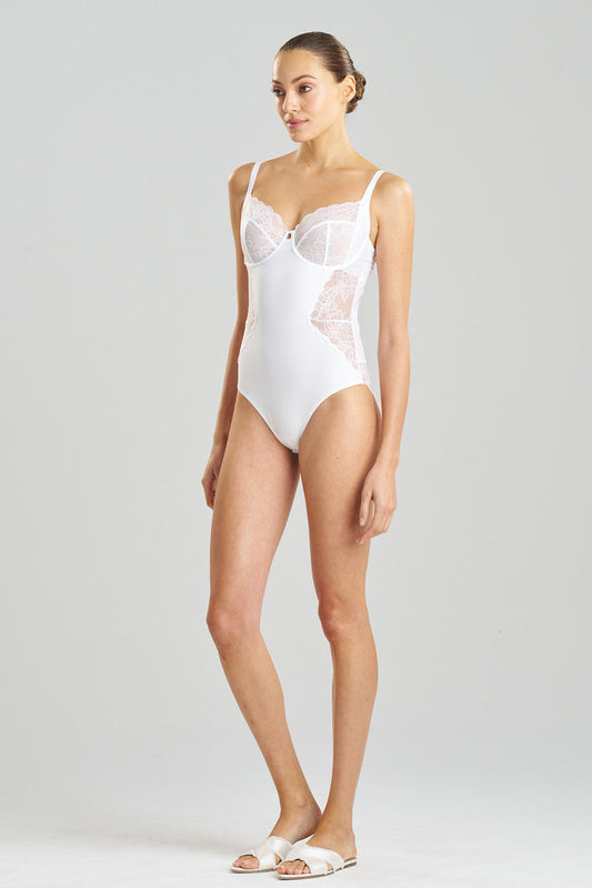 Natori Buy Statement Full Fit Underwire Bodysuit in White Online