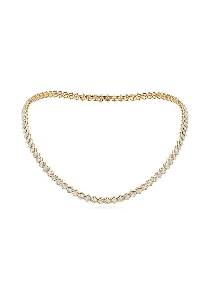 Natori Buy Indochine Diamond Tennis Necklace in 14K Yellow Gold Online