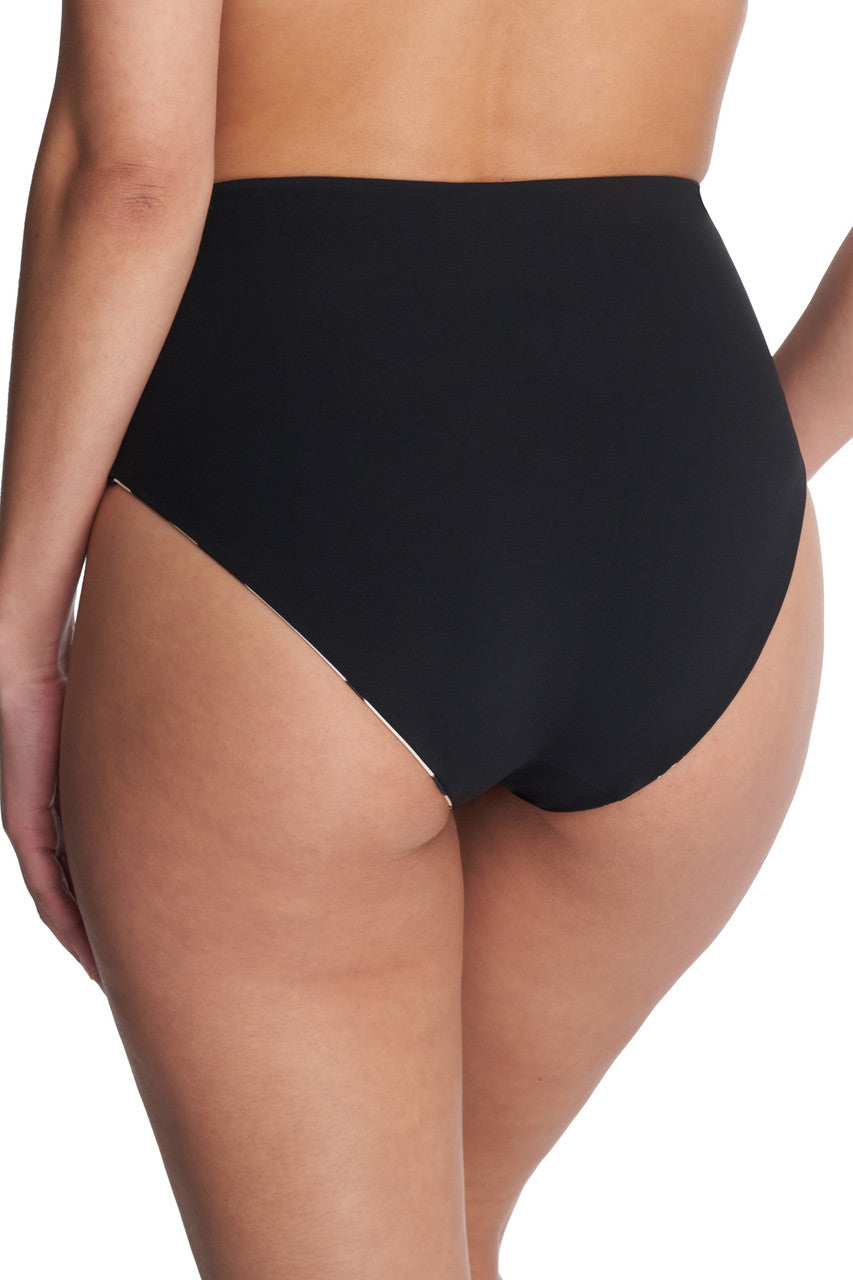 Natori Buy Riviera Reversible High Rise Bikini Bottom in Luxe Leopard/Black Online