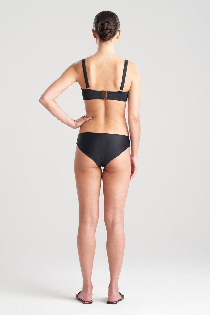 Natori Buy Cheeky Bikini Bottom in Black Online
