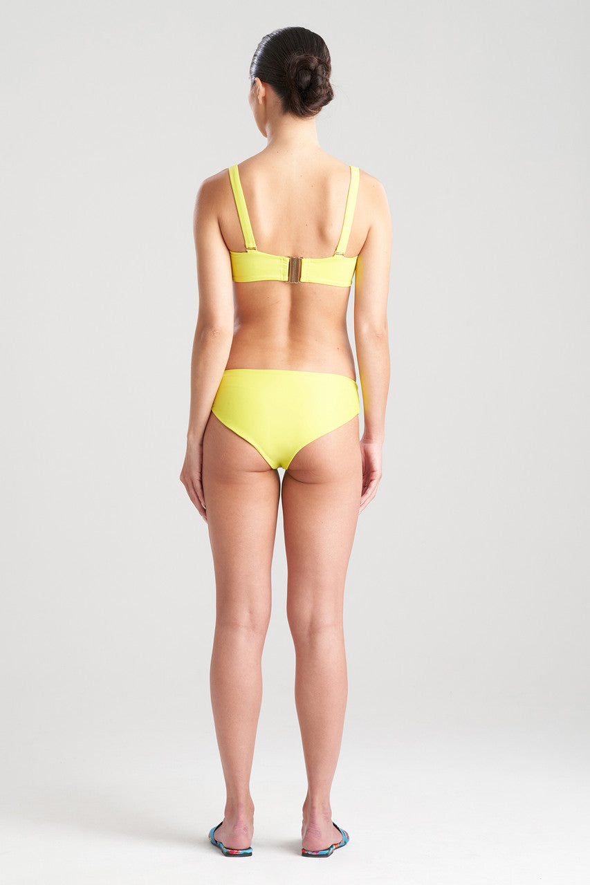 Natori Buy Cheeky Bikini Bottom in Chartreuse Online