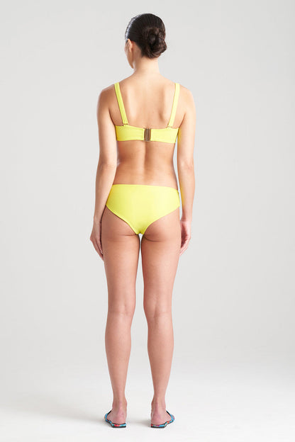 Natori Buy Cheeky Bikini Bottom in Chartreuse Online