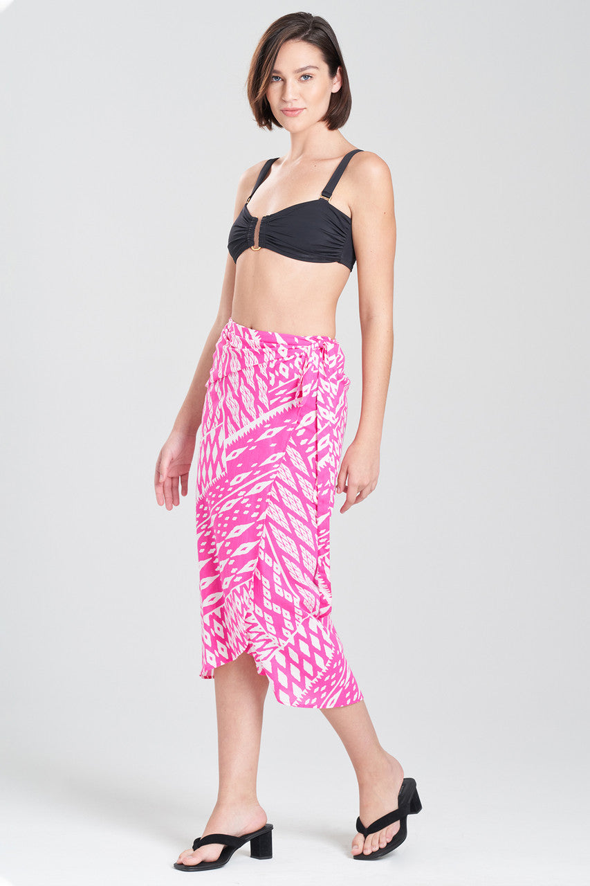 Natori Buy Chibana Getaway Pareo in Hot Magenta Combo Online