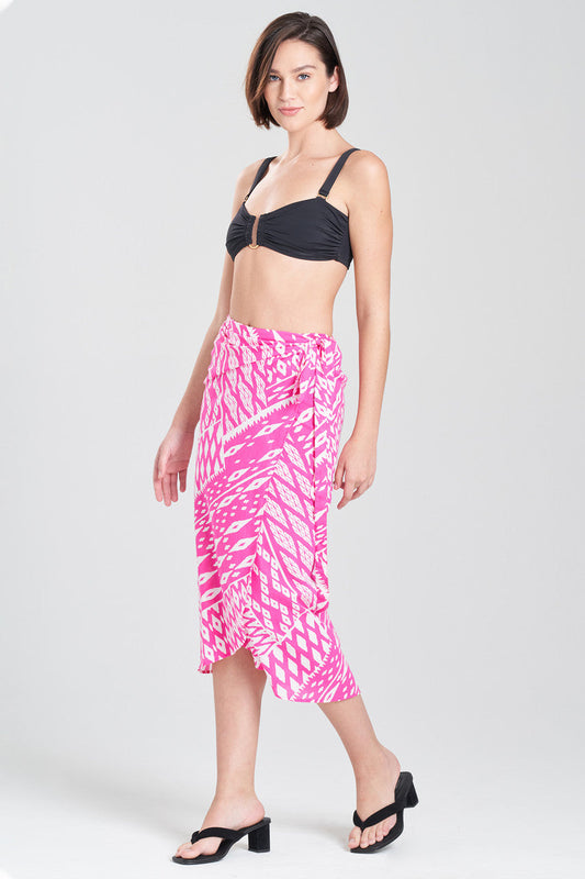 Natori Buy Chibana Getaway Pareo in Hot Magenta Combo Online