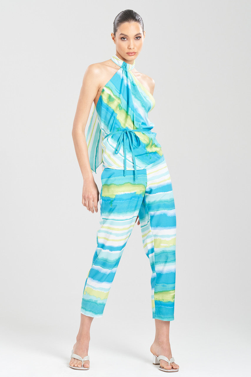Natori Buy Nikko Getaway Halter Top in Aqua Mist Online