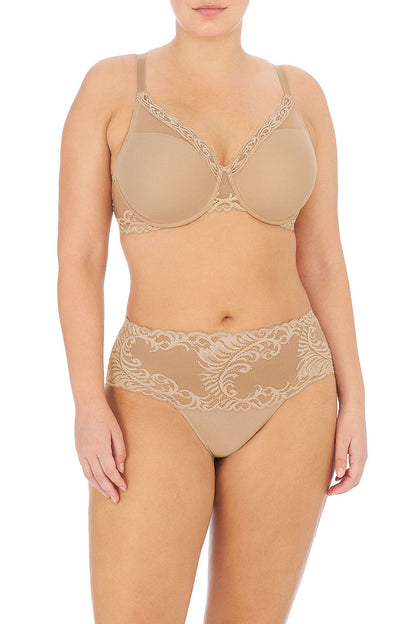 Natori Buy Feathers Full Figure Contour Underwire Bra in Café Online