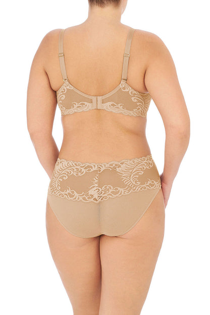 Natori Buy Feathers Full Figure Contour Underwire Bra in Café Online
