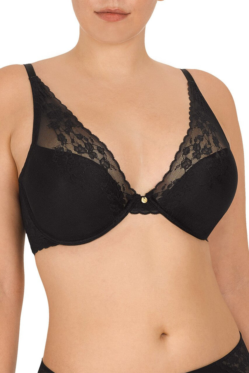 Natori Buy Cherry Blossom Convertible Bra in Black Online