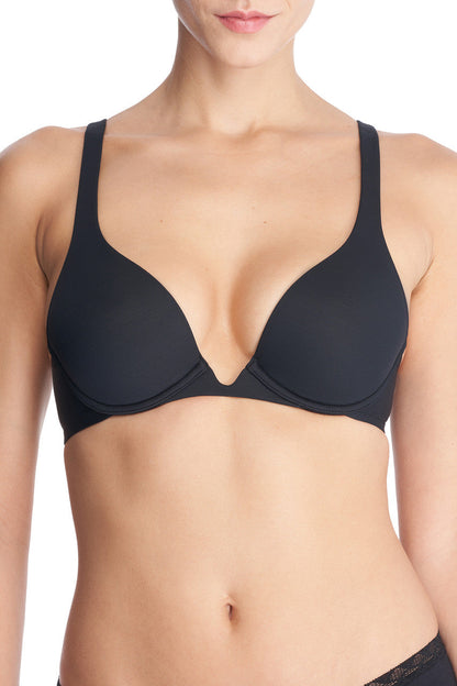 Natori Buy Verge Convertible Plunge Contour Underwire Bra in Black Online