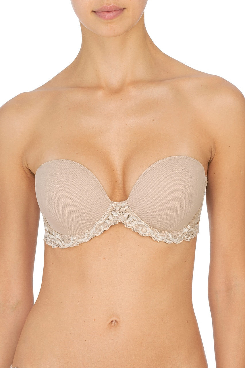 Natori Buy Feathers Strapless Bra in Café Online