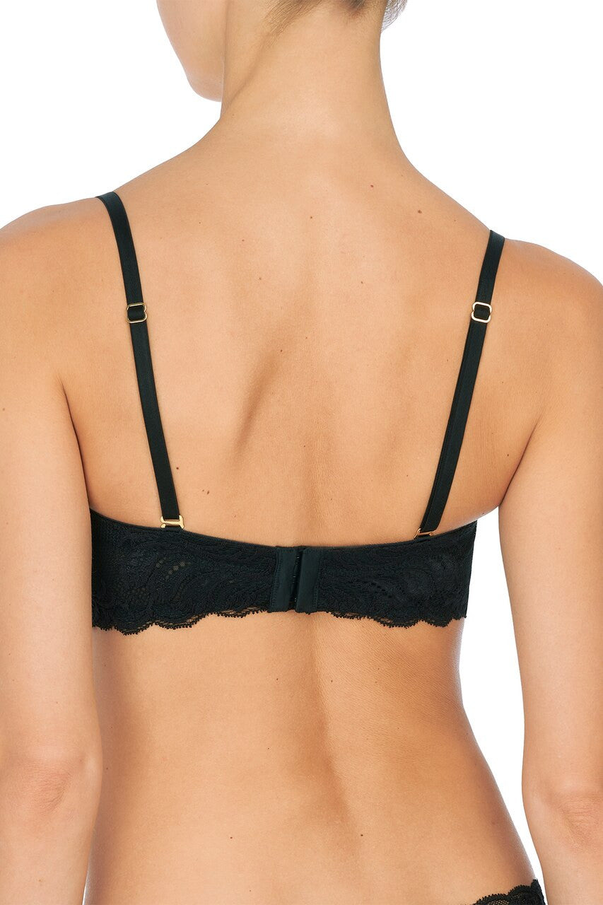 Natori Buy Feathers Strapless Bra in Black Online