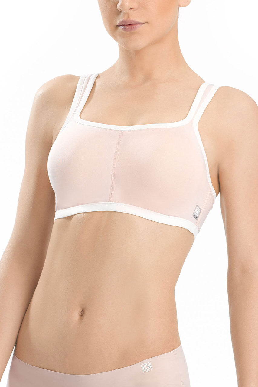 Natori Buy Yogi Contour Convertible Sports Bra in Lt Mocha/Ivory Online