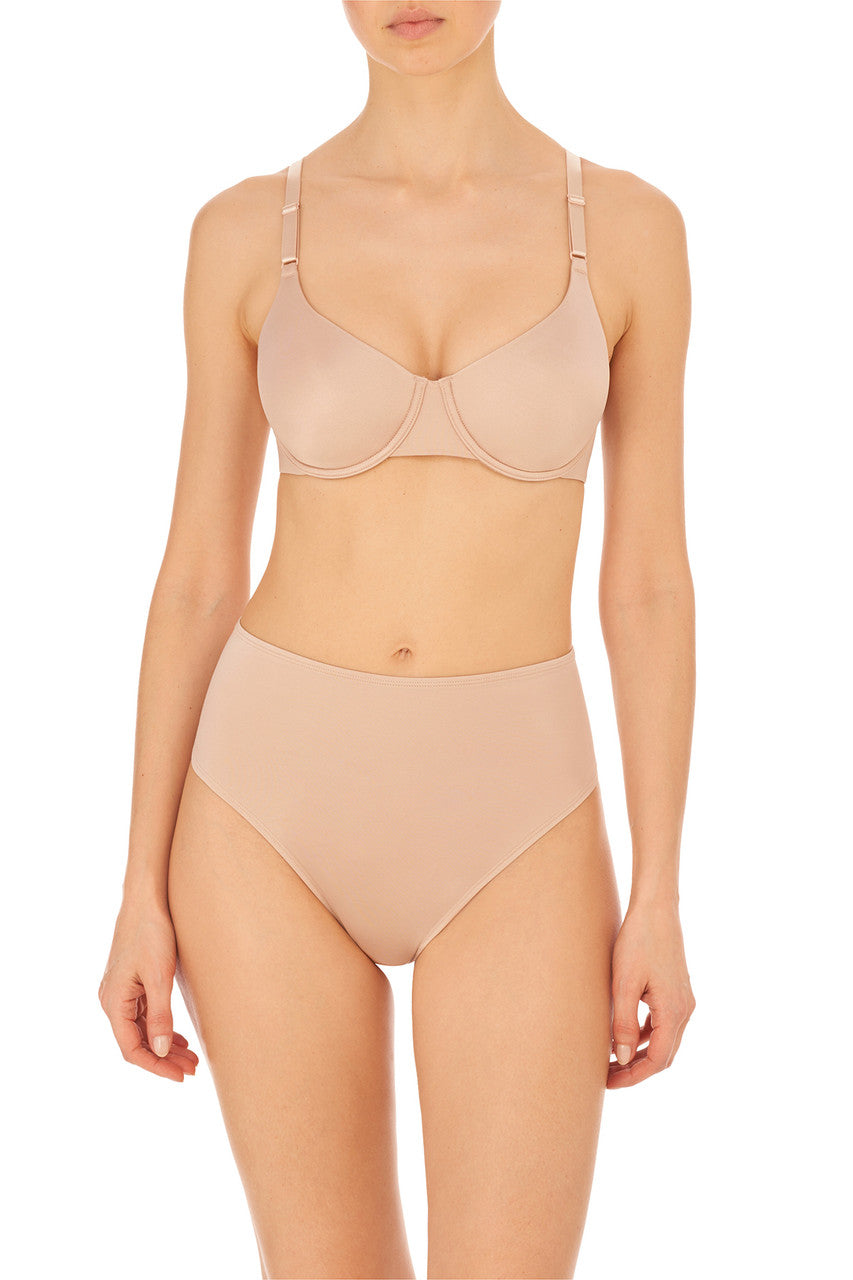 Natori Buy Liquid Full Fit Contour Underwire Bra in Lt Mocha Online