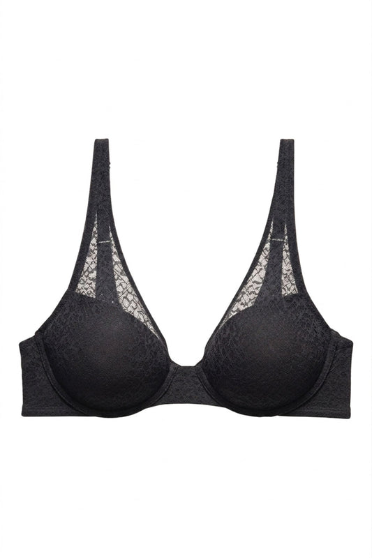 Natori Buy Pretty Smooth Full Fit Contour Underwire Bra in Black Online