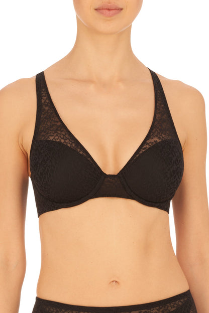 Natori Buy Pretty Smooth Full Fit Contour Underwire Bra in Black Online