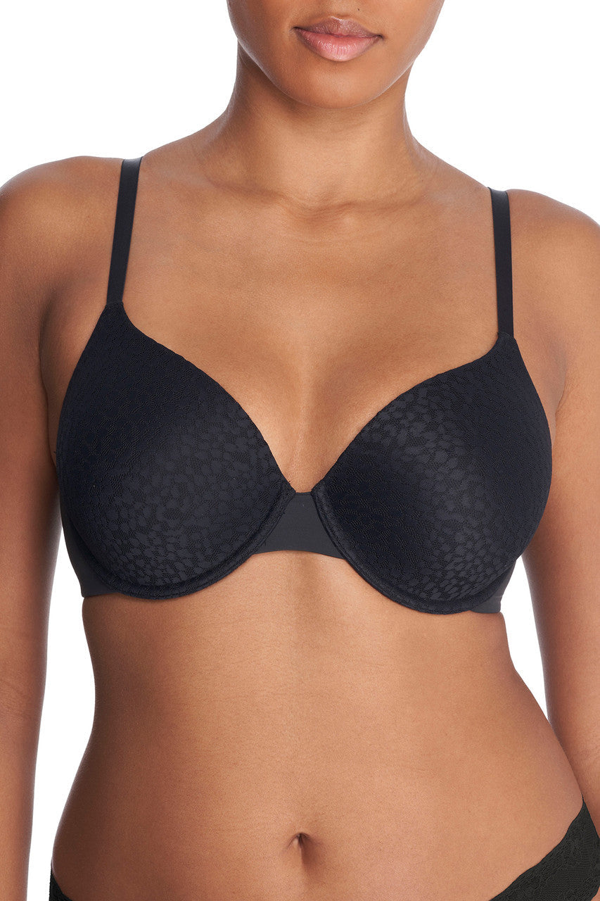 Natori Buy Comfort Evolution Full Fit Memory Foam Convertible Underwire Bra in Black Online
