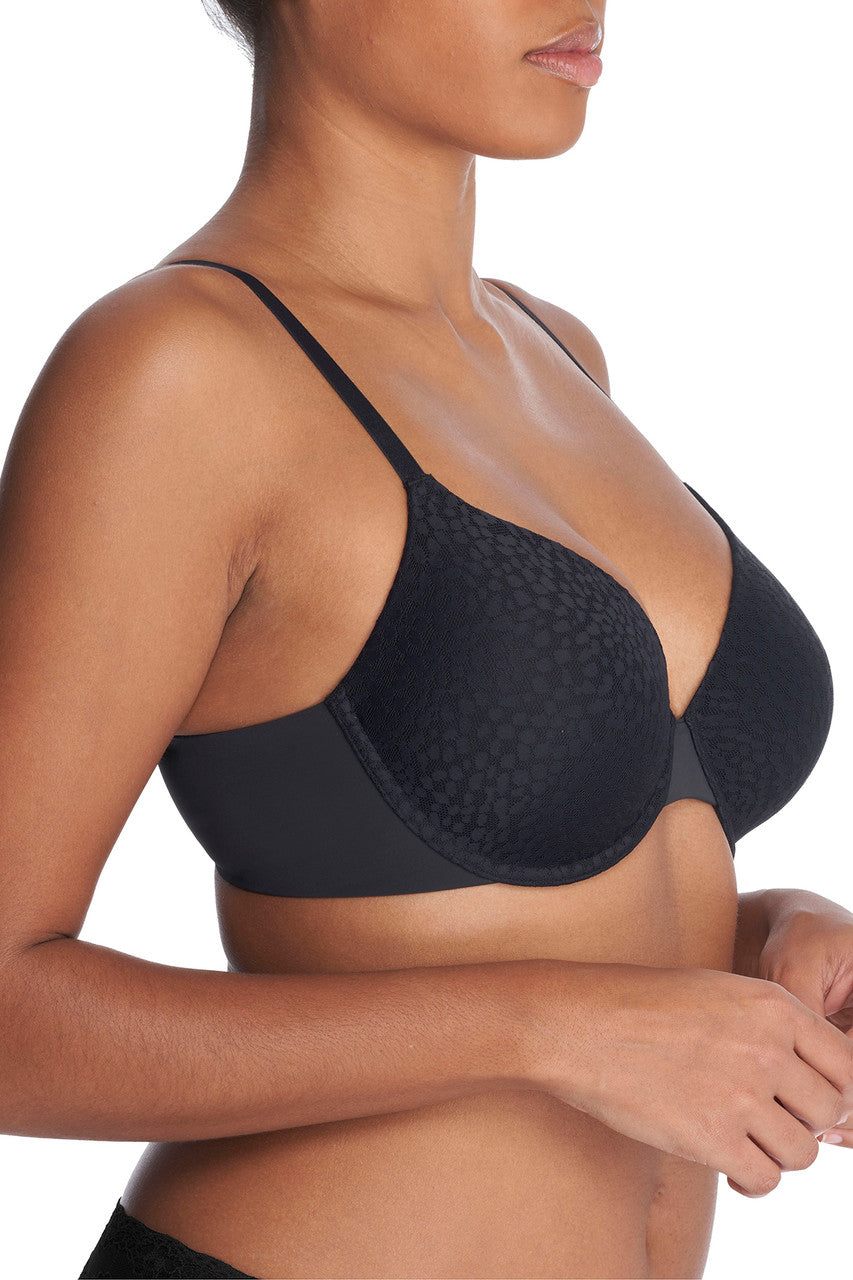 Natori Buy Comfort Evolution Full Fit Memory Foam Convertible Underwire Bra in Black Online