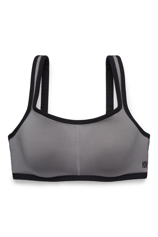 Natori Buy Yogi Contour Convertible Sports Bra in Grey/Black Online
