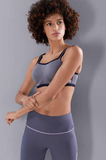 Natori Buy Yogi Contour Convertible Sports Bra in Grey/Black Online