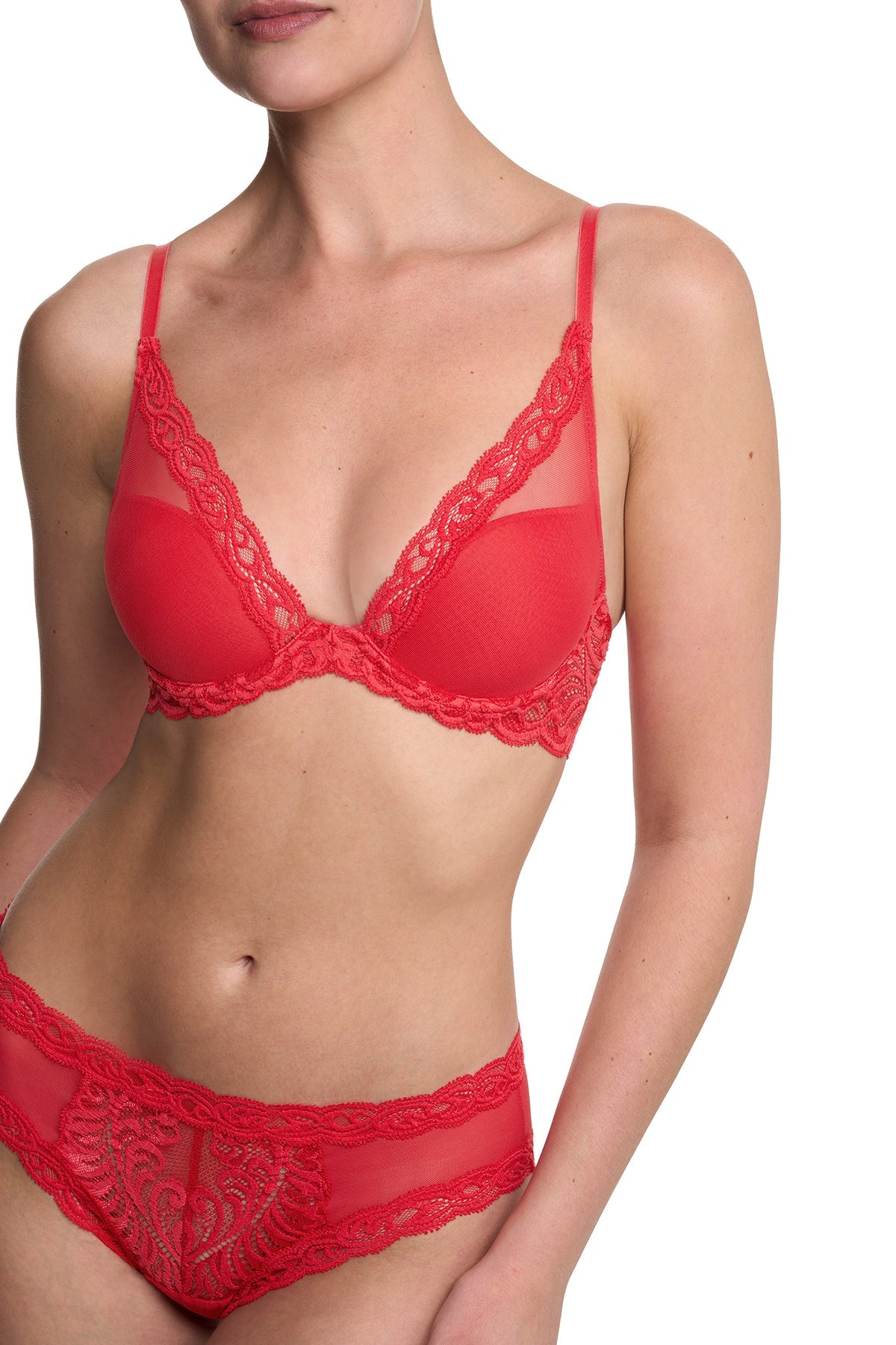 Natori Feathers Plunge T-Shirt Bra