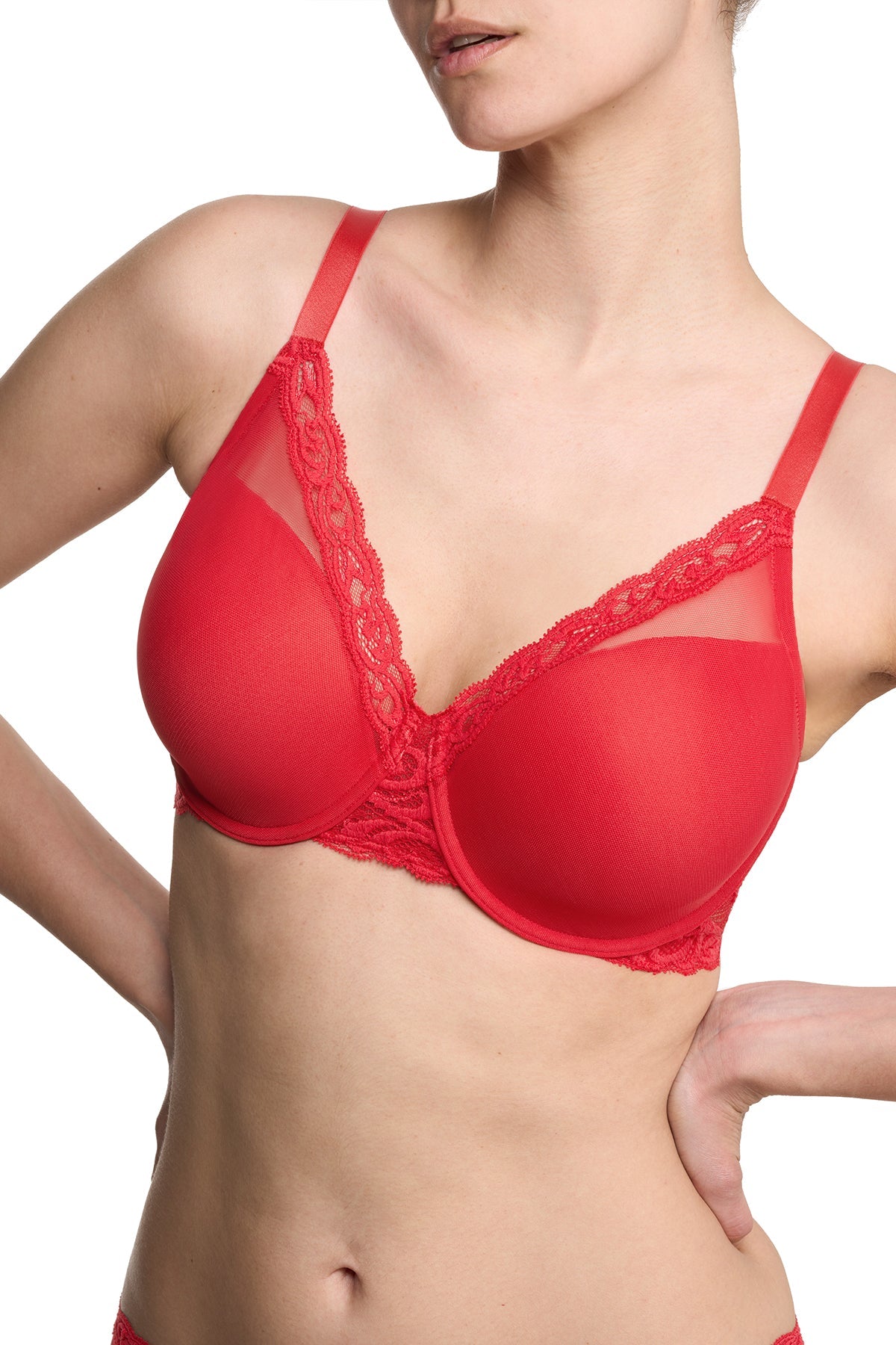 Natori Feathers Full Figure Contour Underwire Bra