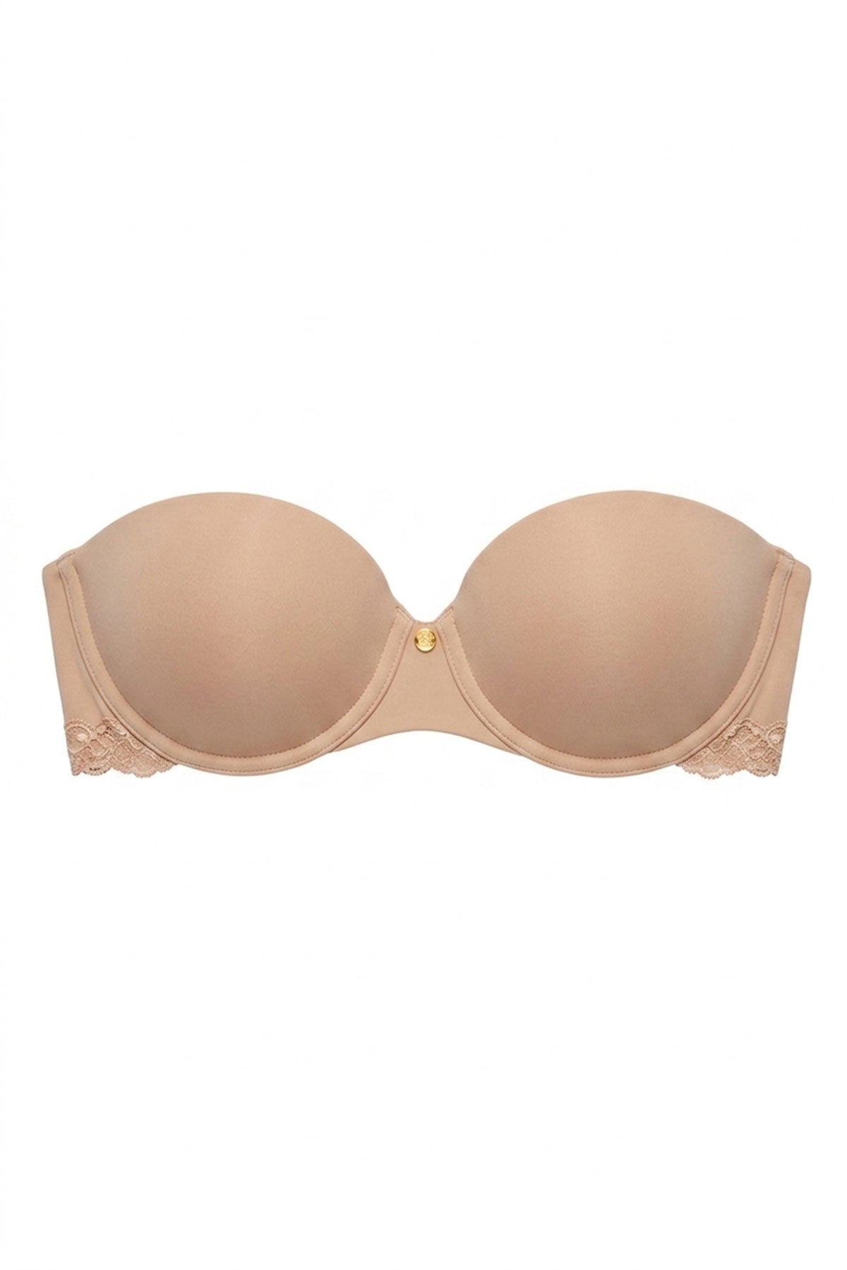 Natori Buy Pure Luxe Strapless Contour Underwire Bra in Café Online
