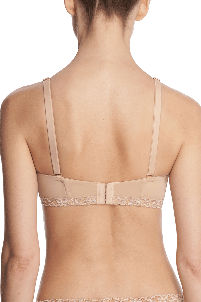 Natori Buy Pure Luxe Strapless Contour Underwire Bra in Café Online