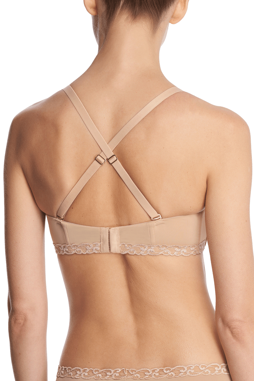 Natori Buy Pure Luxe Strapless Contour Underwire Bra in Café Online