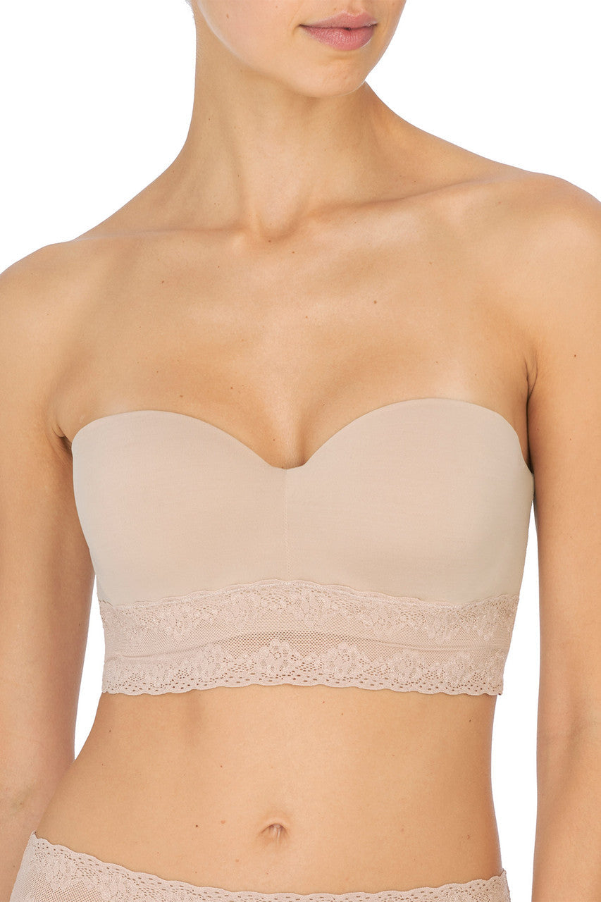 Natori Buy Bliss Perfection Strapless Contour Underwire Bra in Cafe Online