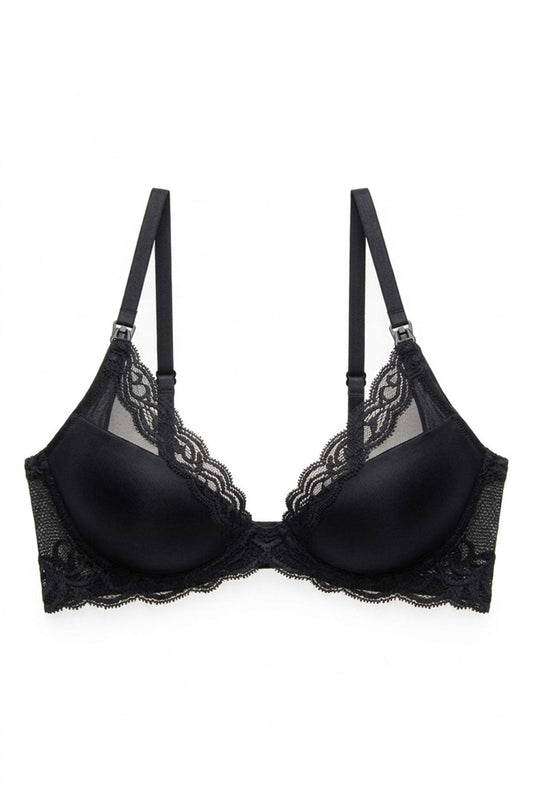 Natori Buy Feathers Maternity Plunge T-Shirt Bra in Black Online