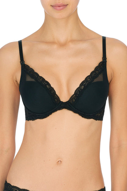 Natori Buy Feathers Maternity Plunge T-Shirt Bra in Black Online
