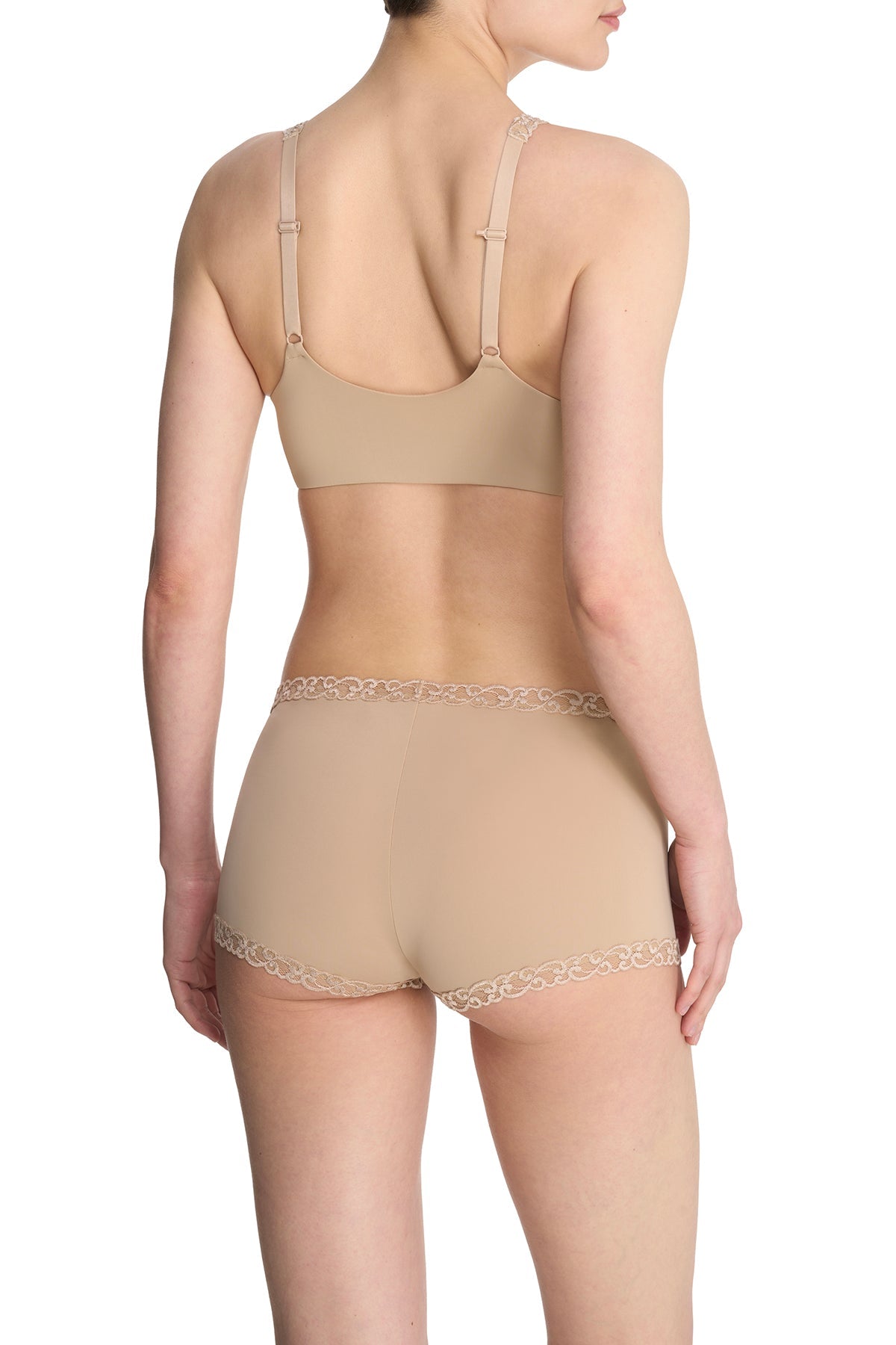 Natori Pure Luxe Convertible Front Close Contour Underwire Bra