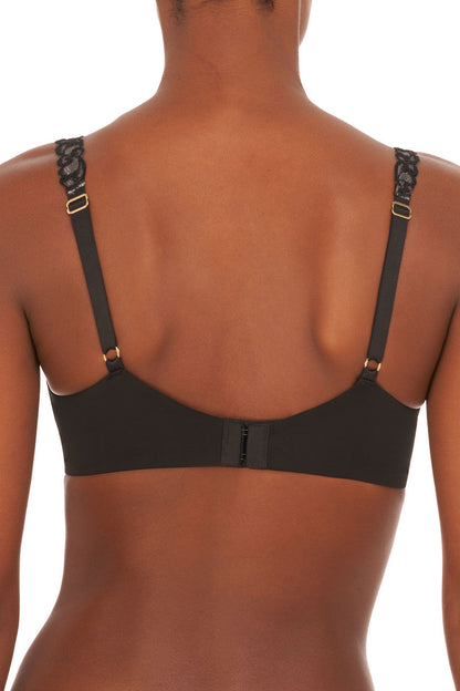Natori Buy Pure Luxe Push-Up Underwire Bra in Black Online