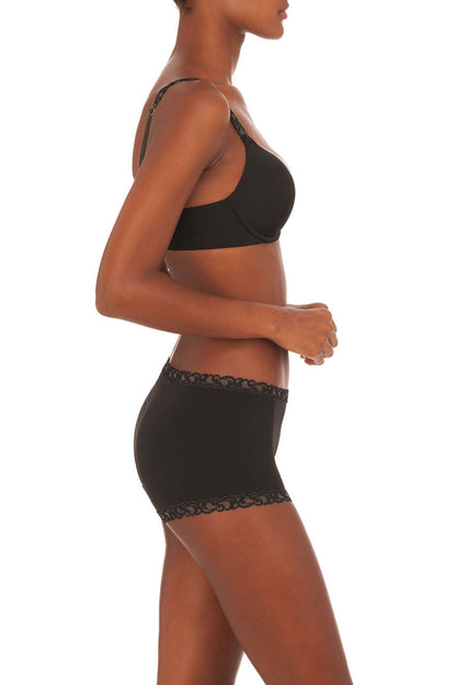 Natori Buy Pure Luxe Push-Up Underwire Bra in Black Online