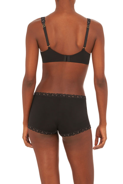 Natori Buy Pure Luxe Push-Up Underwire Bra in Black Online