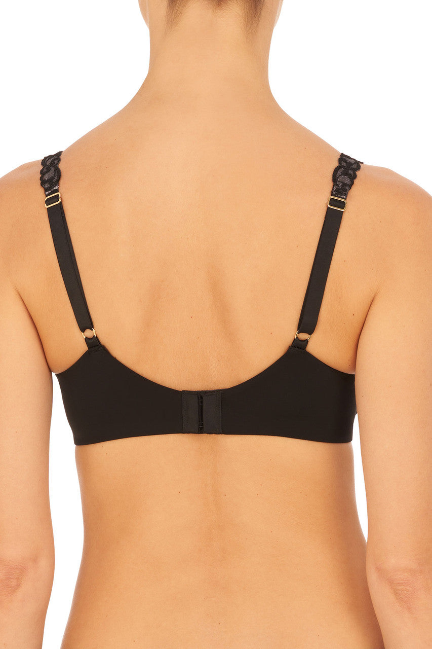 Natori Buy Pure Luxe Push-Up Underwire Bra in Black Online